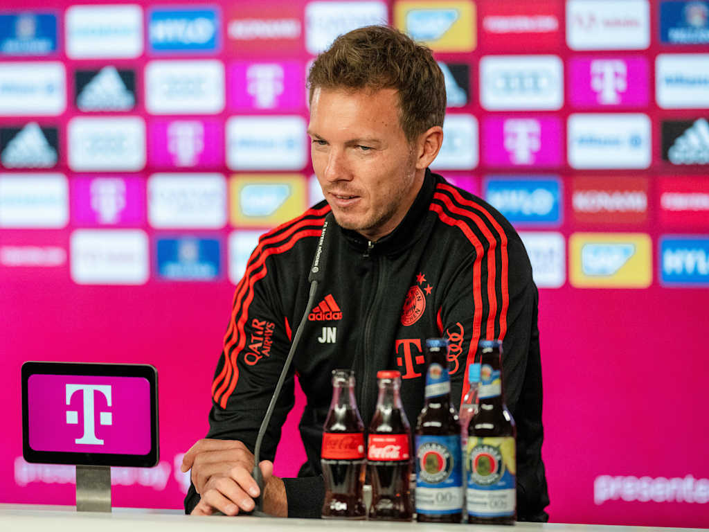 Julian Nagelsmann Pressetalk FC Bayern