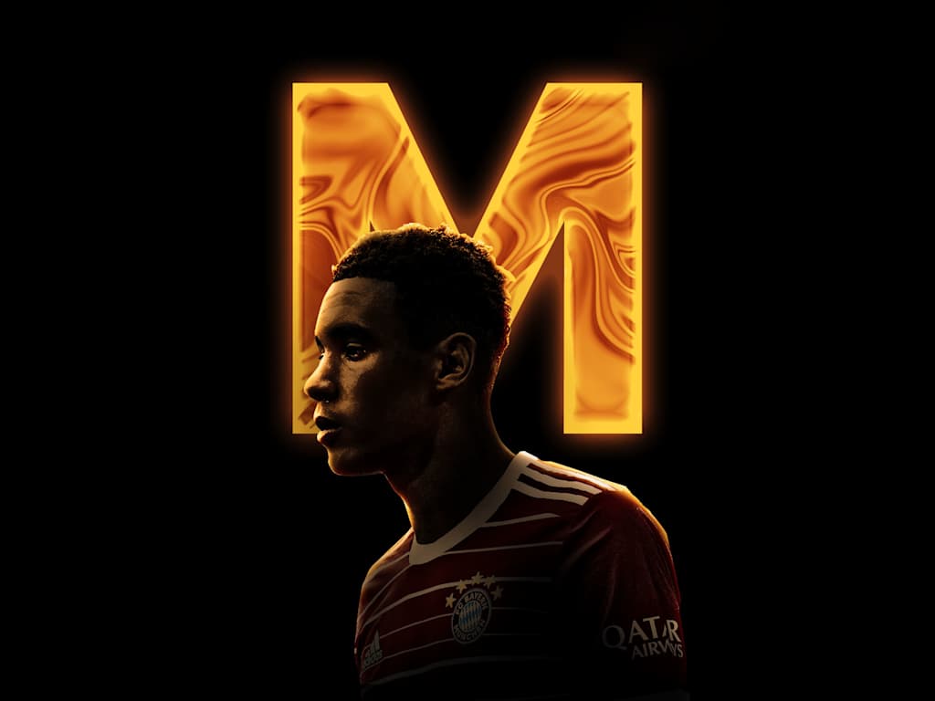 Jamal Musiala celebration FC Bayern