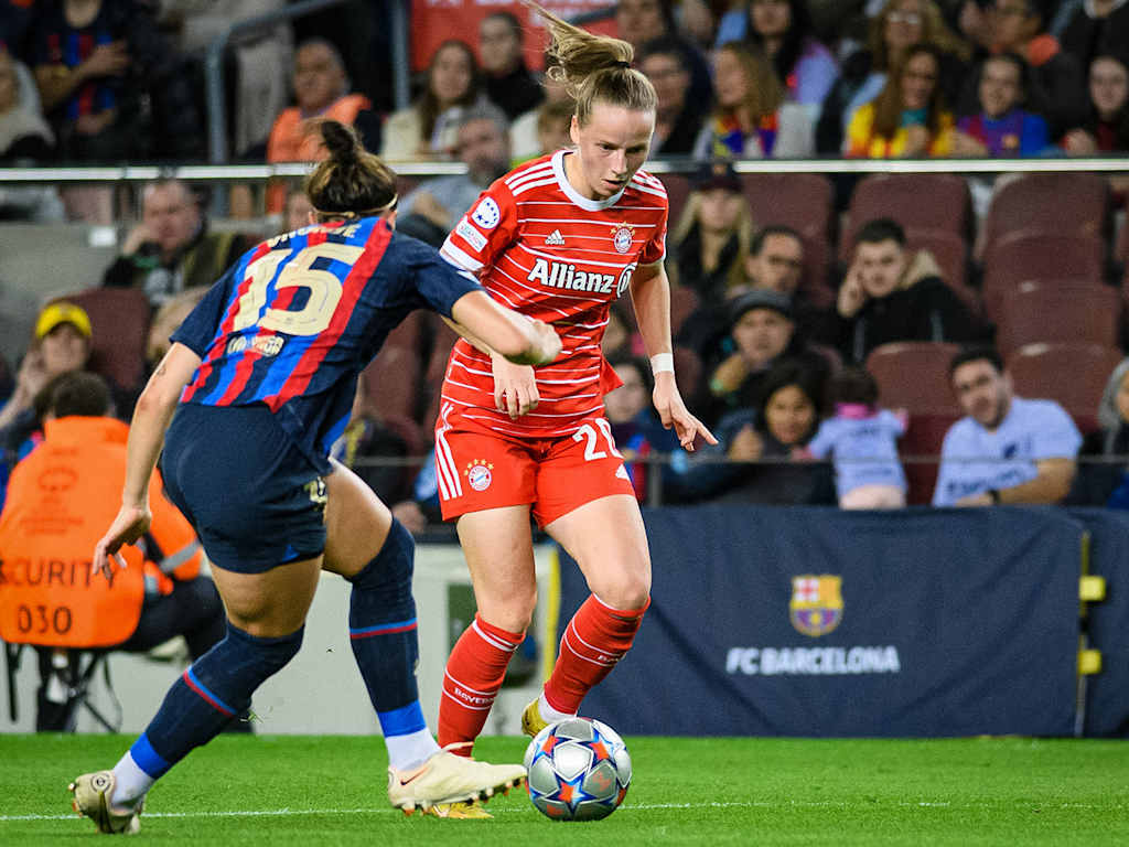 Franziska Kett, FC Bayern Frauen, Zweikampf