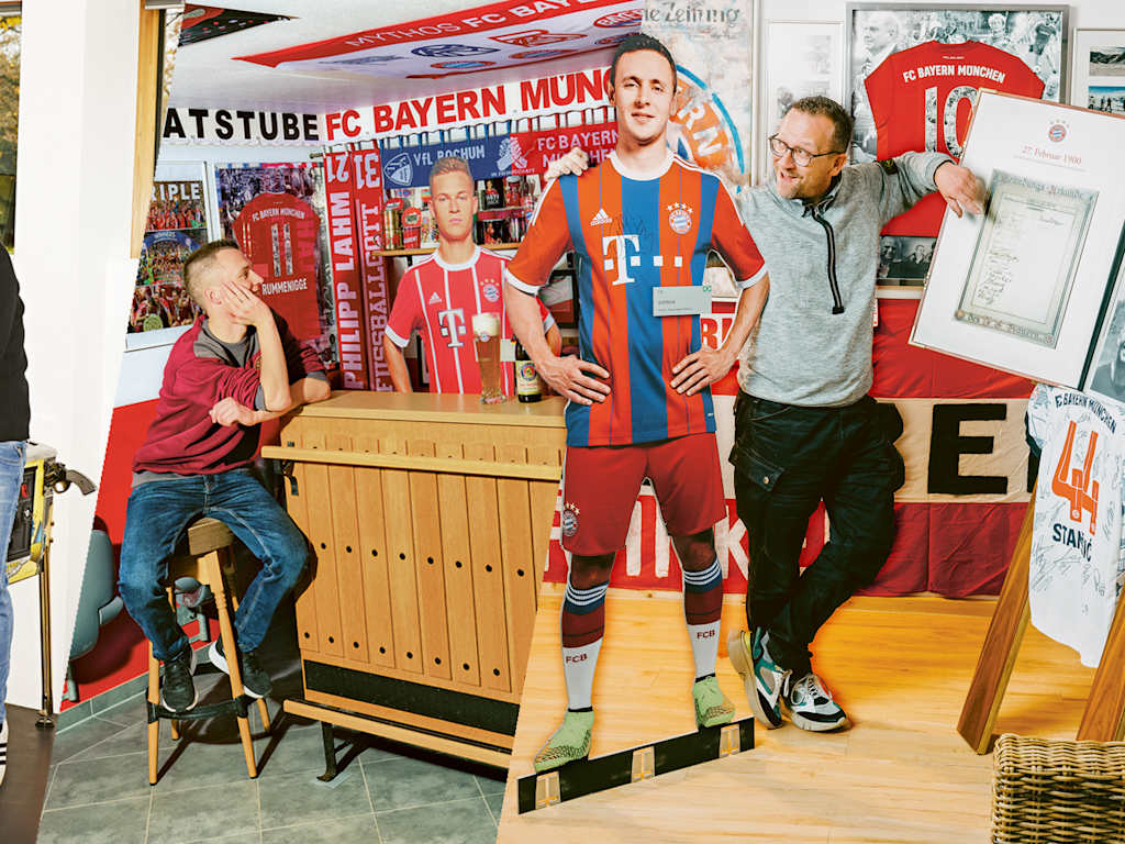 Fans FC Bayern Spielerfiguren