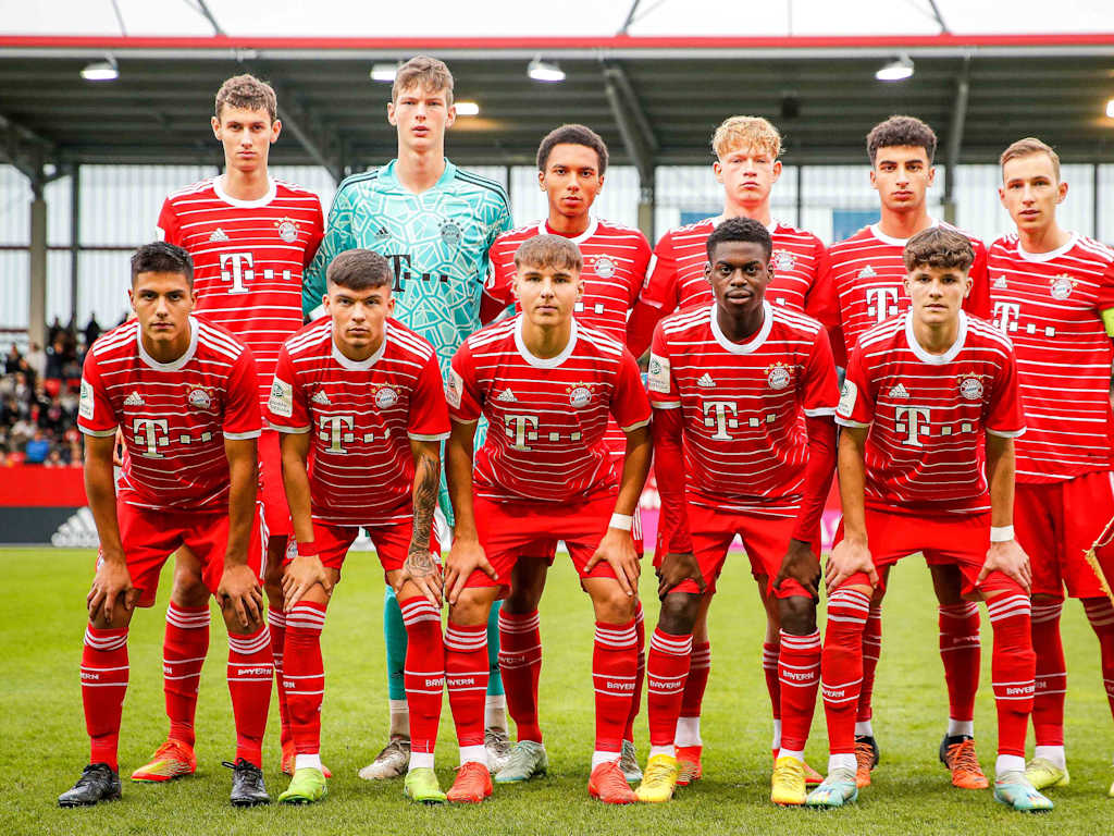 Die U19 des FC Bayern.