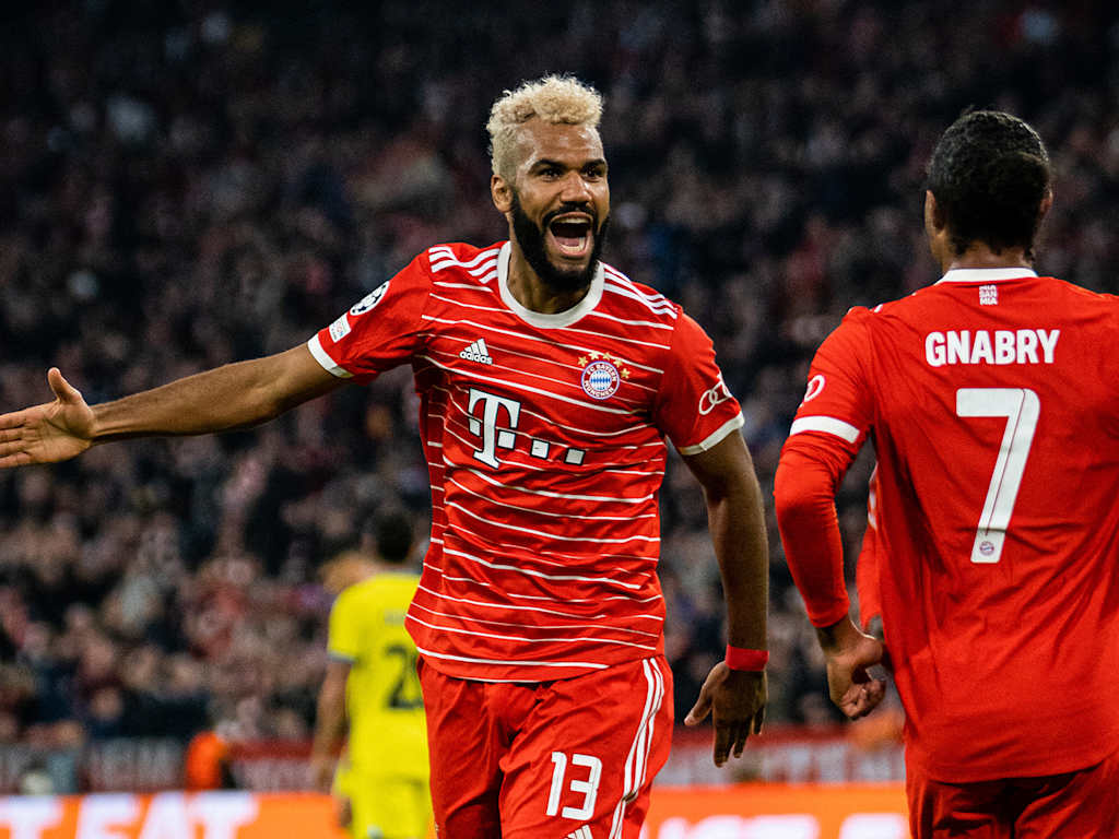 Eric Maxim Choupo-Moting is the scorer of the FC Bayern Goal of the Month November 2022