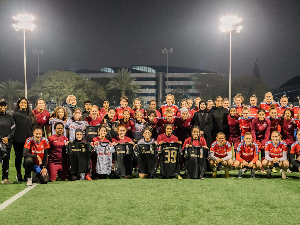 FC Bayern Women, training camp, Doha