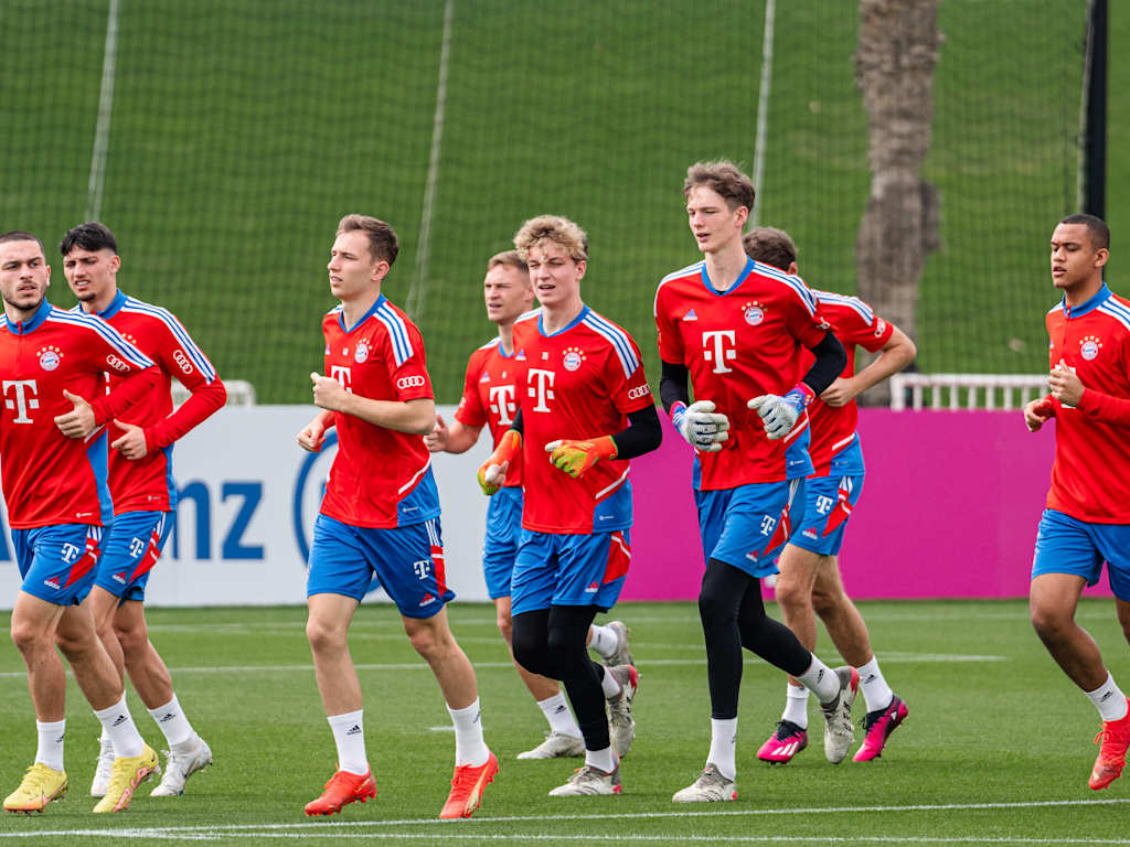 FC Bayern, Traininglager, Doha, Nachwuchsspieler