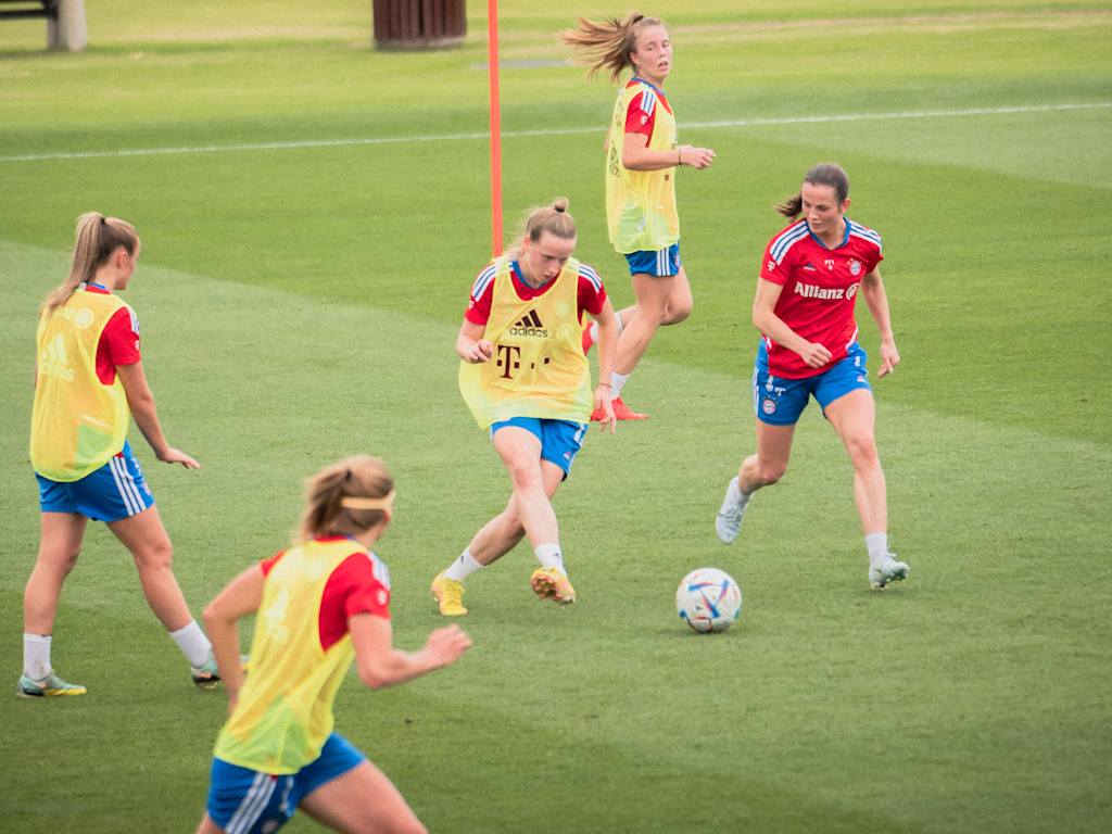 FC Bayern Women training camp