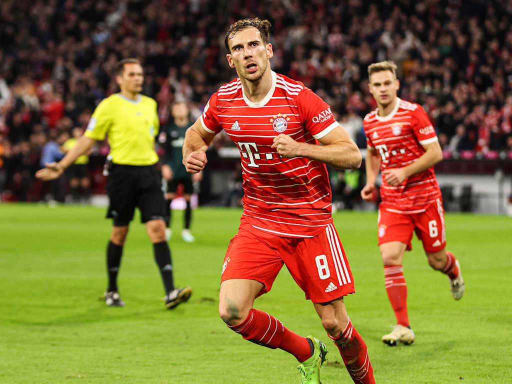 Leon Goretzka FC Bayern Jubel