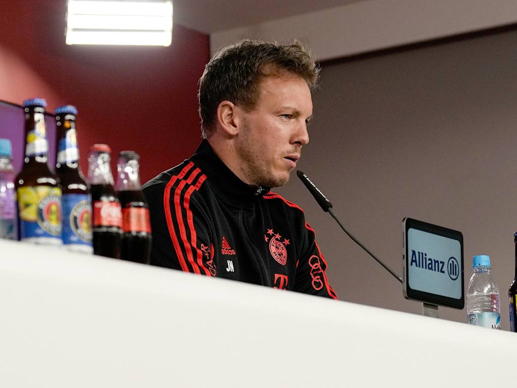 Julian Nagelsmann press conference FC Bayern