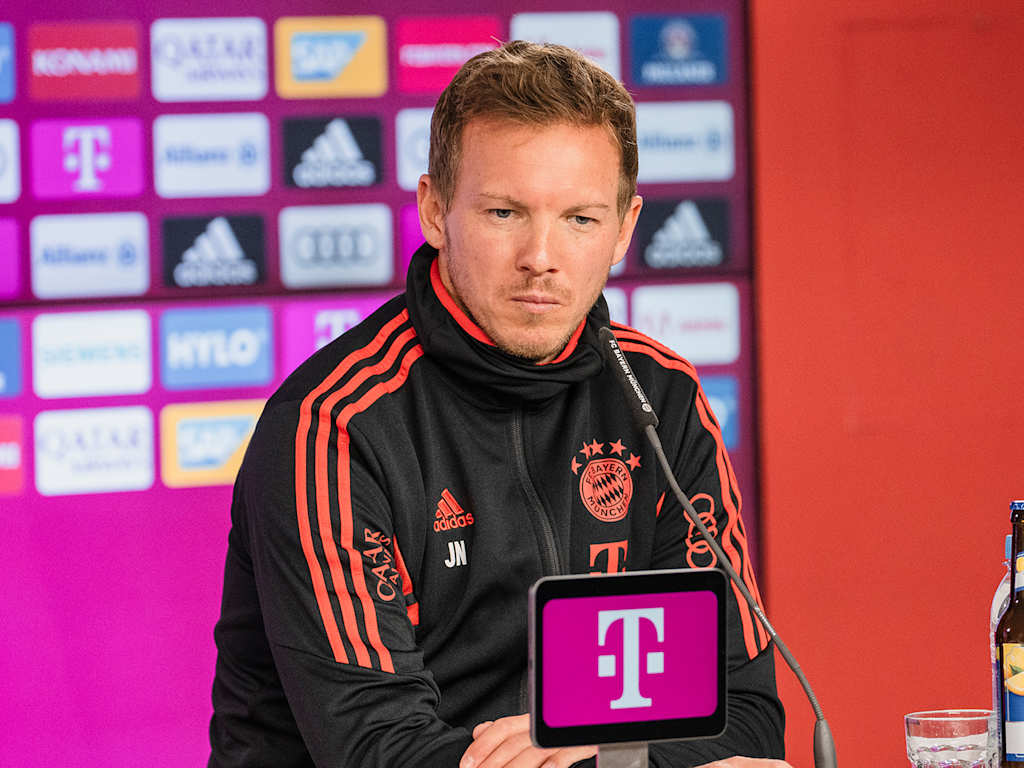 Julian Nagelsmann press conference FC Bayern