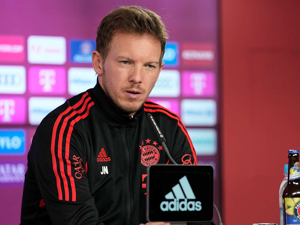 Julian Nagelsmann press conference FC Bayern