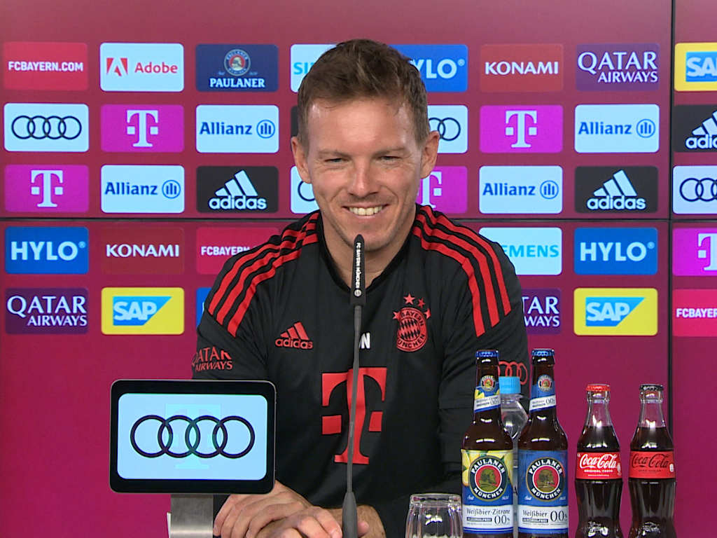 Julian Nagelsmann press conference FC Bayern
