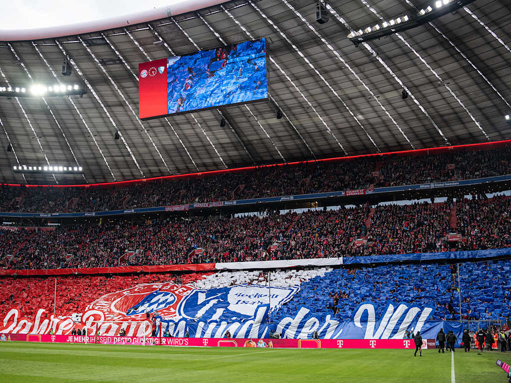 Choreo vor FC Bayern - VfL Bochum