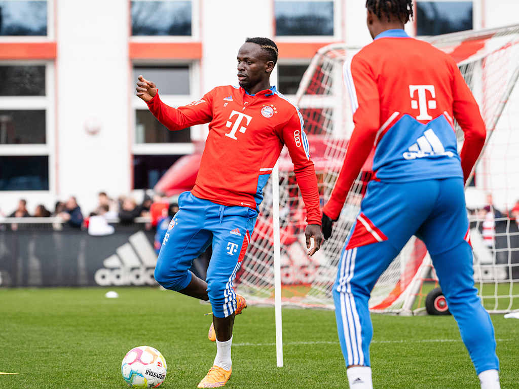 Sadio Mané, Training, FC Bayern