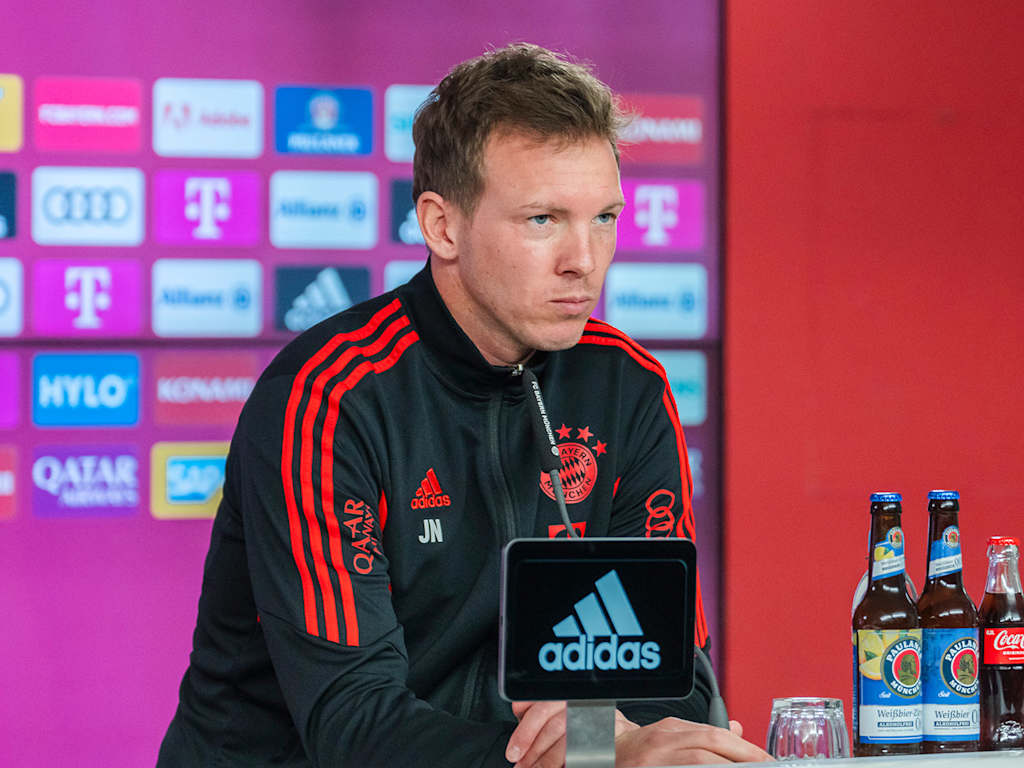 Julian Nagelsmann press conference FC Bayern