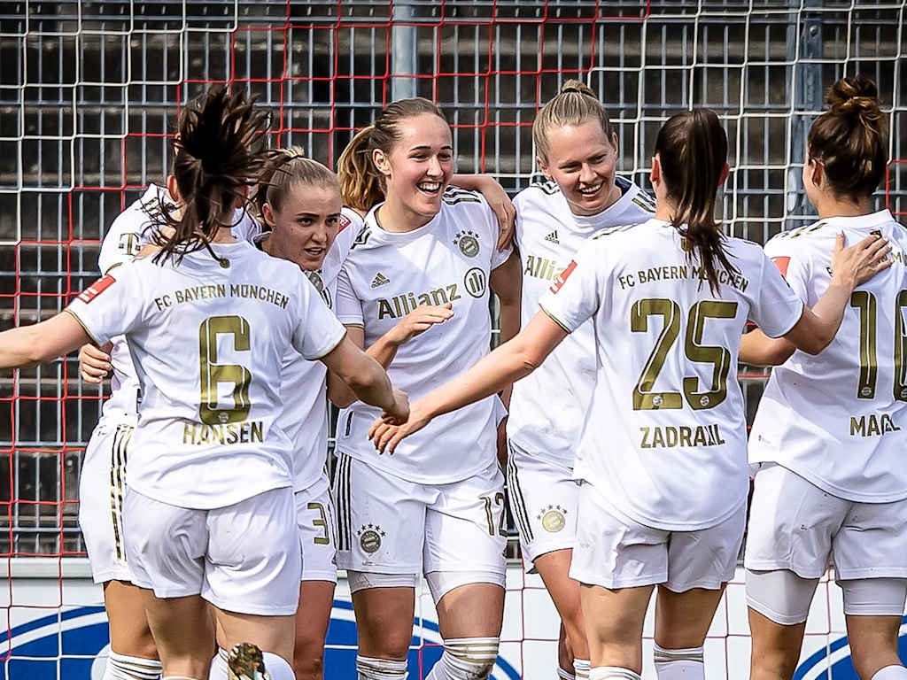 FC Bayern Frauen, Jubel