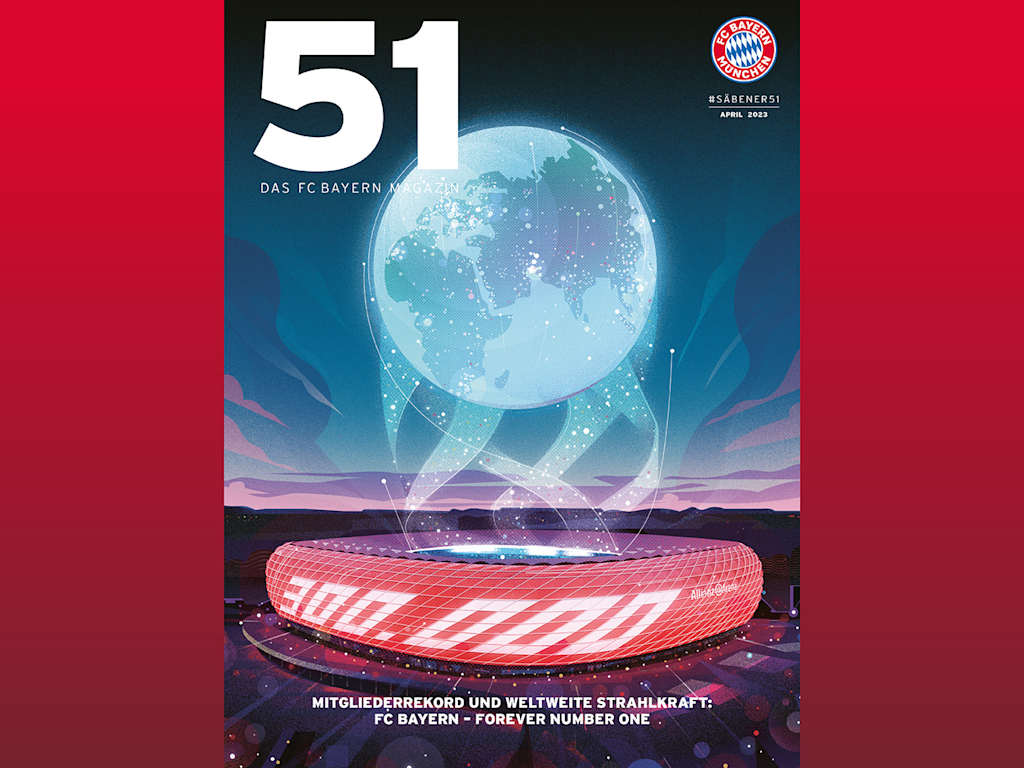 Cover FC Bayern Magazin 51 April 2023