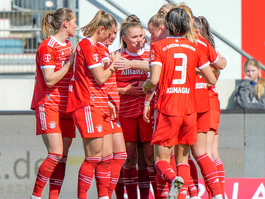 FC Bayern Frauen, Jubel
