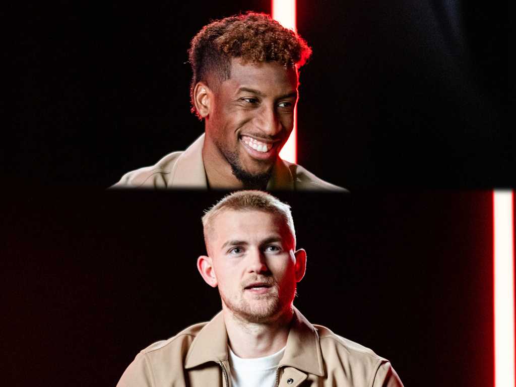 Kingsley Coman, Matthijs de Ligt, FC Bayern
