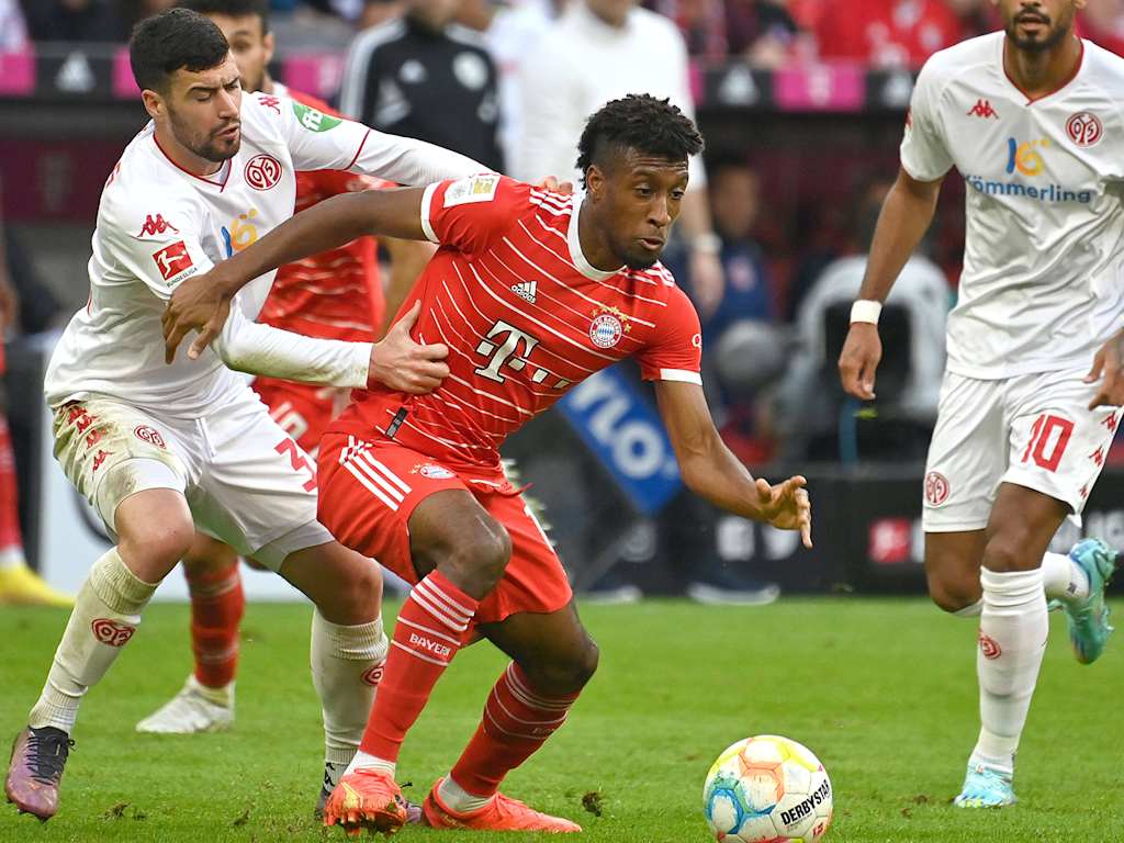 Zahlen und Fakten zum Bundesliga-Spiel 1. FSV Mainz 05 - FC Bayern