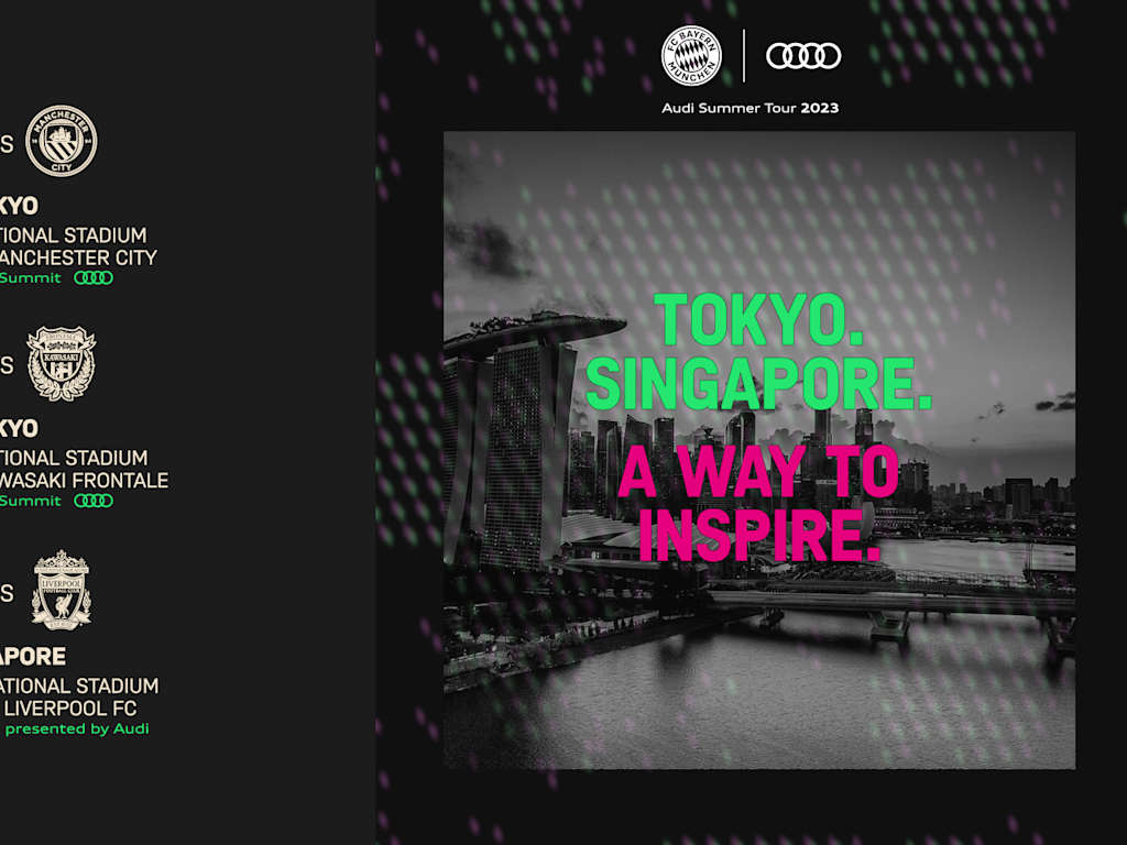Audi Summer Tour 2023 Asia FC Bayern
