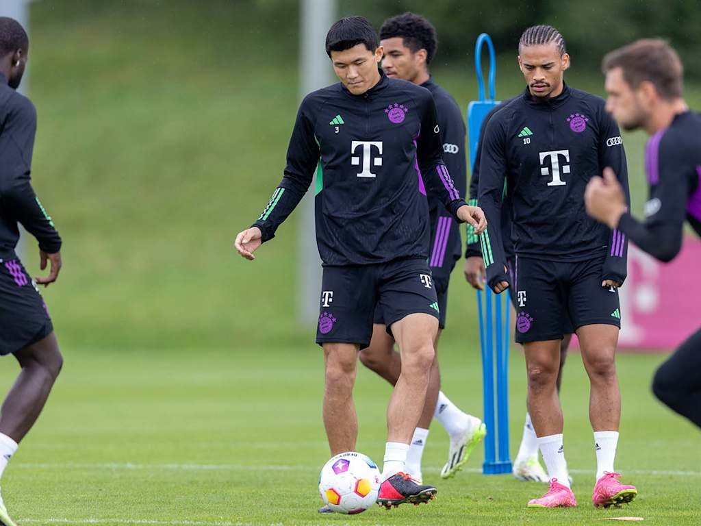 Training, FC Bayern, Minjae Kim