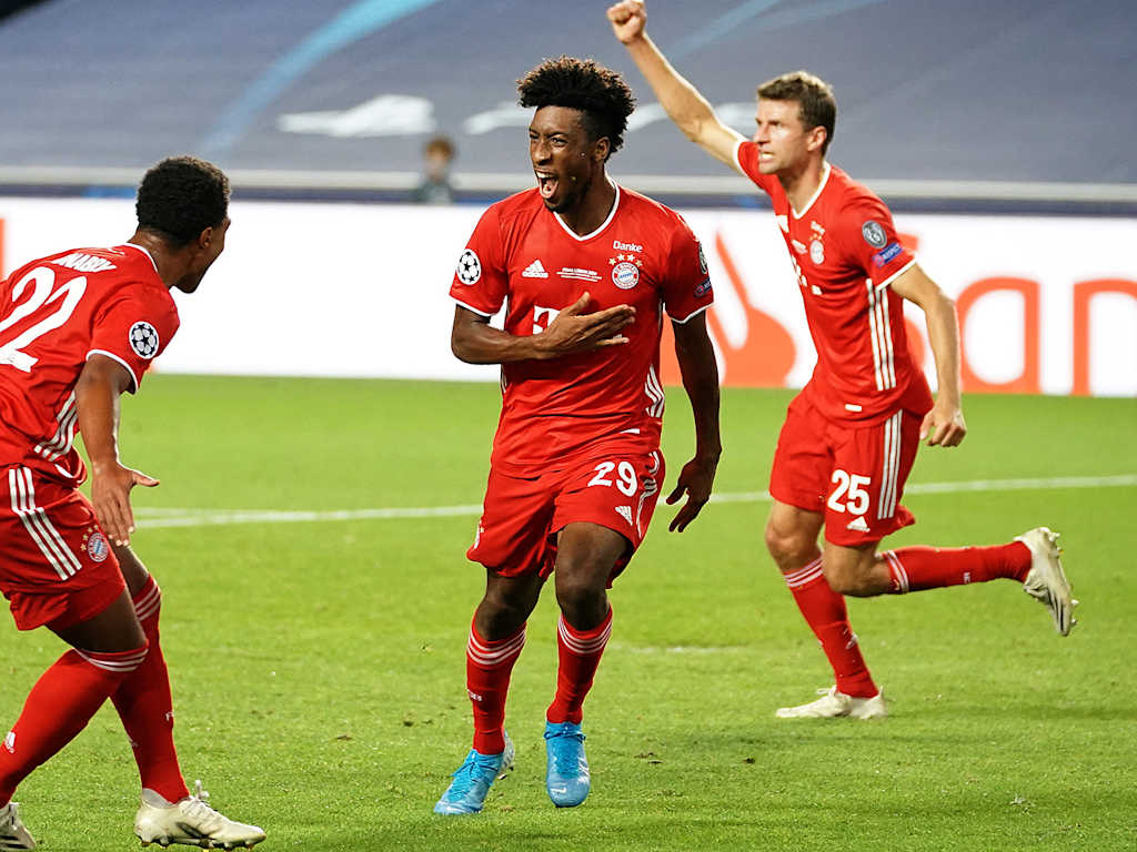 Kingsley Coman schießt den FC Bayern zum Champions League-Sieg 2020