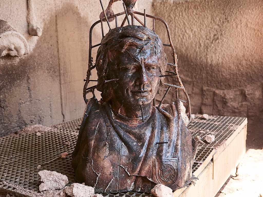 estatua Gerd Müller FC Bayern