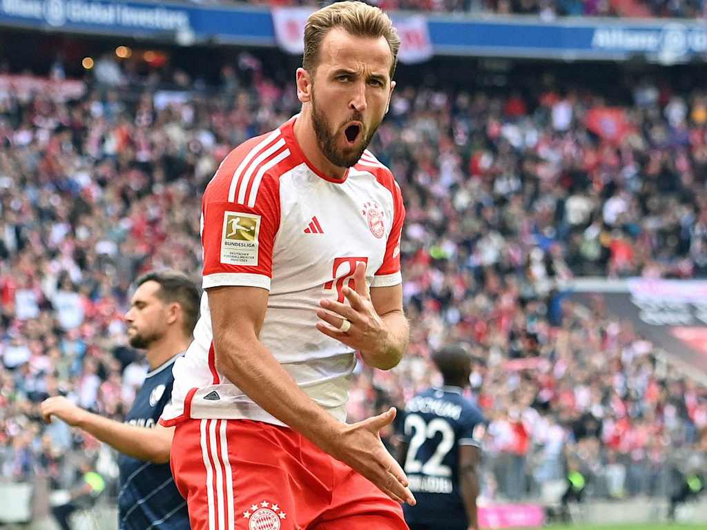 Harry Kane, FC Bayern, Jubel