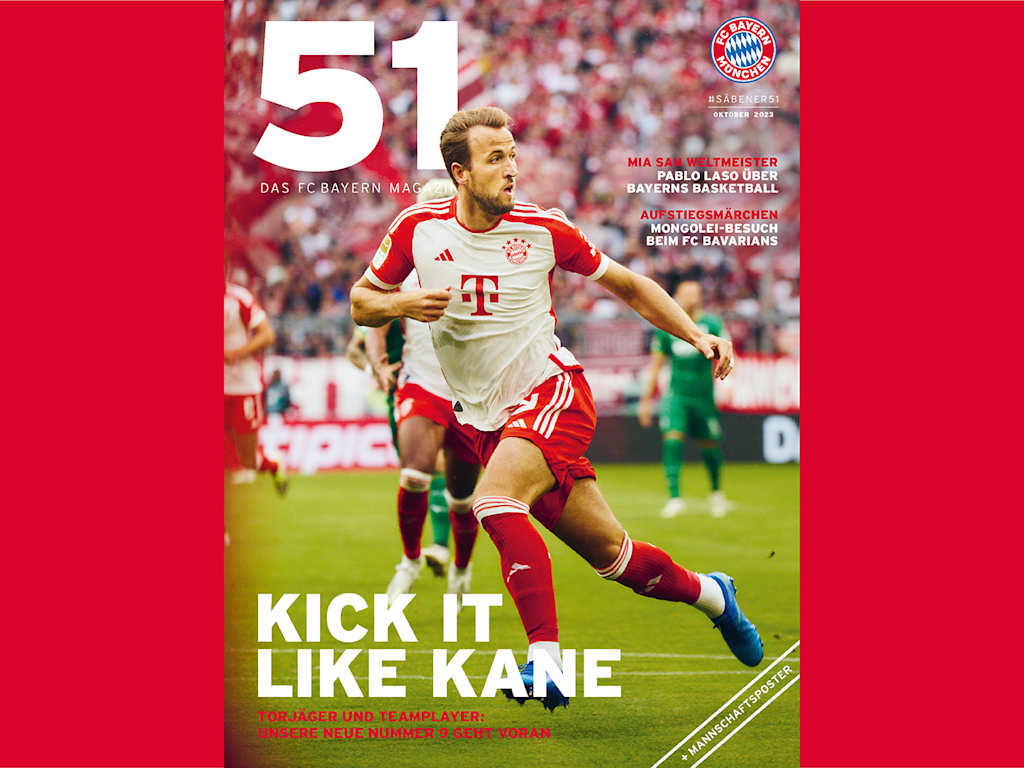 Cover FC Bayern Magazin 51 Oktober 2023