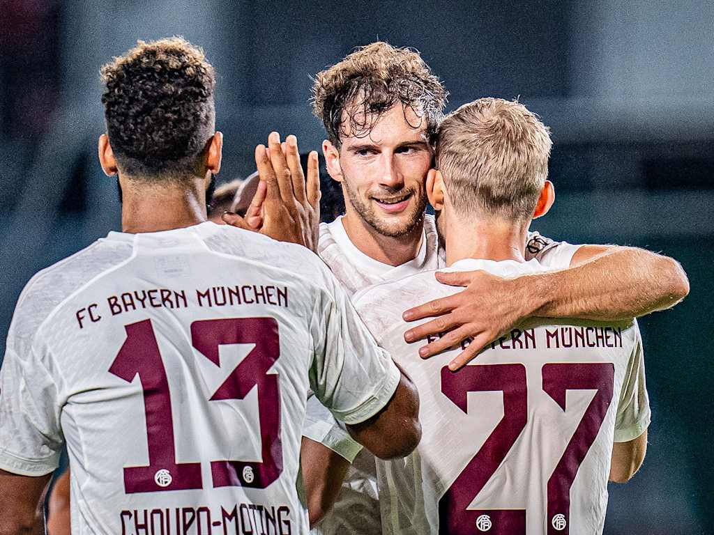 FC Bayern, Leon Goretzka, Jubel