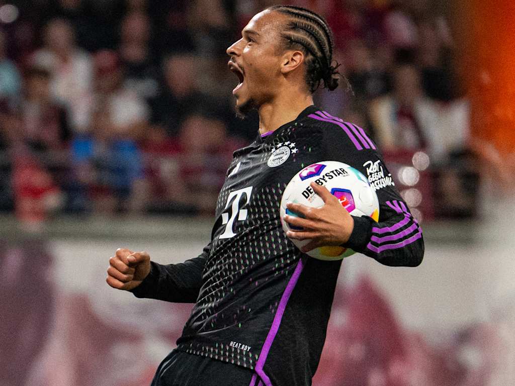 FC Bayern, Leroy Sané, celebration