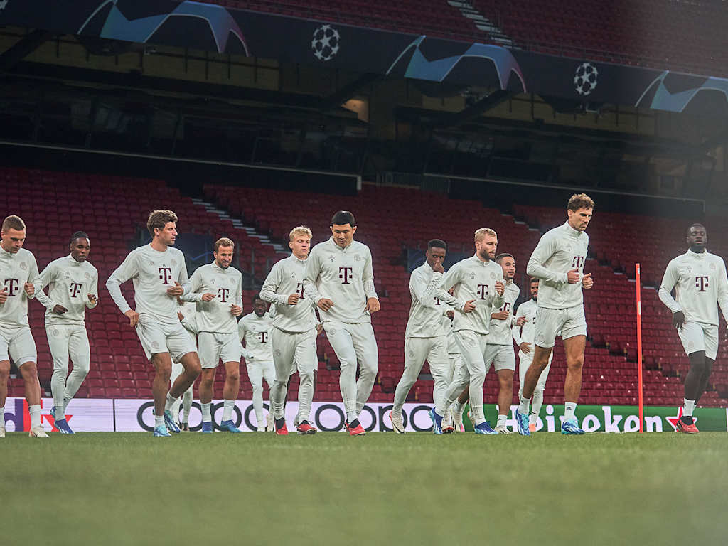 entrenamiento FC Bayern