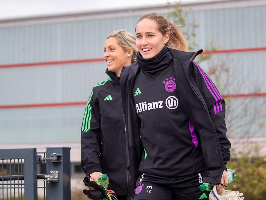 Sydney Lohmann von den FC Bayern Frauen