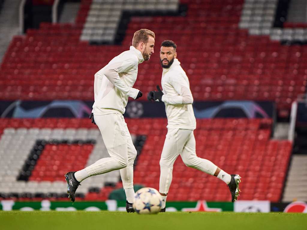 Entrenamiento FC Bayern Old Trafford Champions League Manchester United