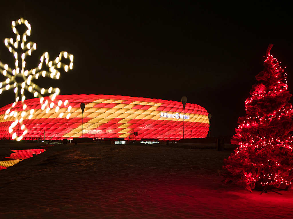 FC Bayern Allianz Arena Christmas
