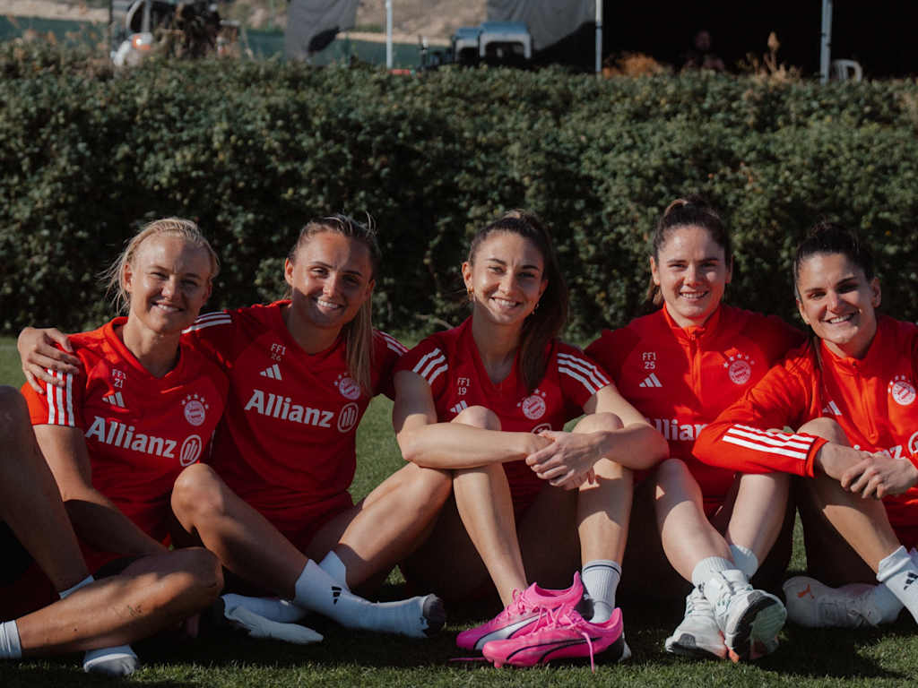 FC Bayern Frauen im Wintertrainingslager in Alicante.