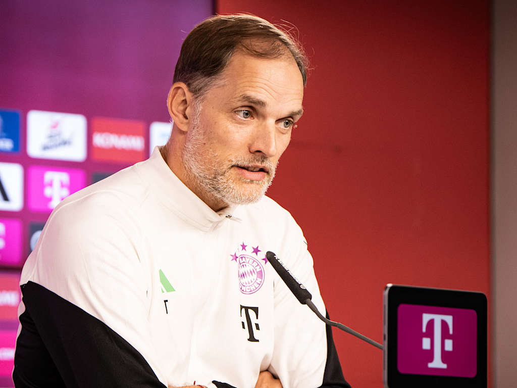 Thomas Tuchel comparece en rueda de prensa del FC Bayern