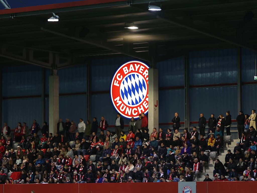 FC Bayern Campus bei einem Spiel der FC Bayern Frauen