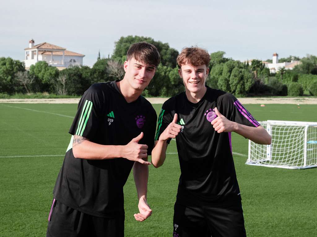 FC Bayern Amateure, Jonathan Asp Jensen und Javier Fernández