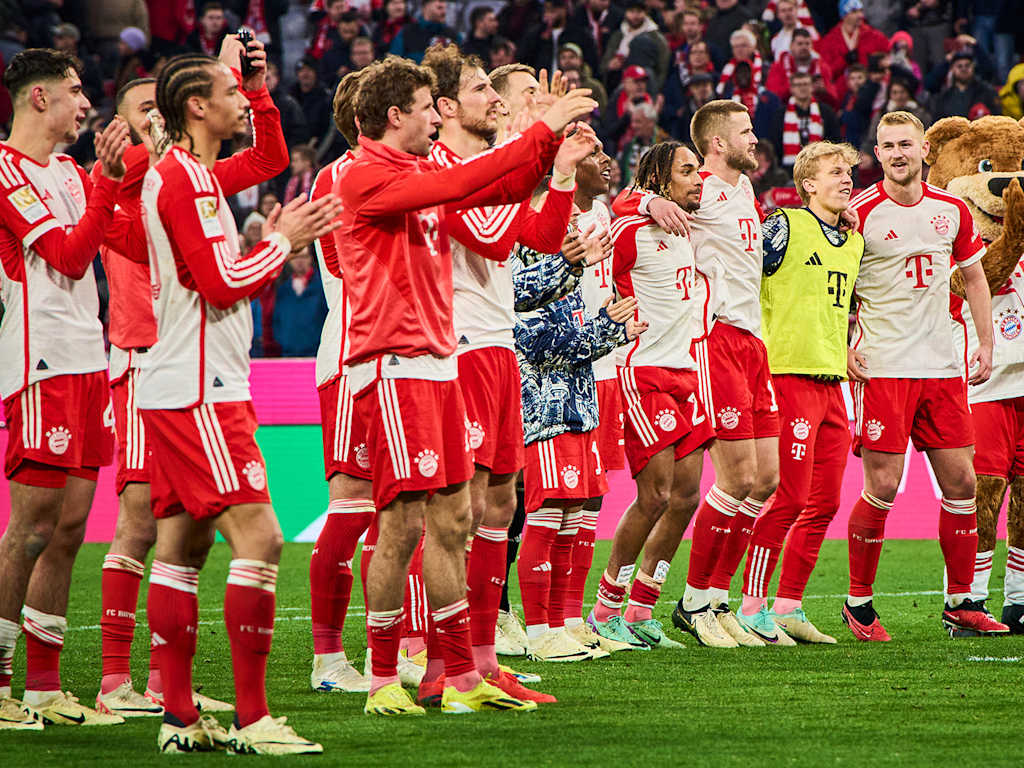 FC Bayern Jubel