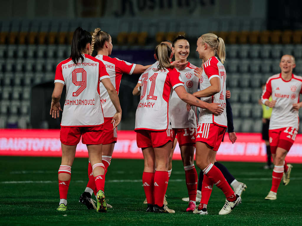 FC Bayern Women beat Carl Zeiss Jena in the DFB Cup quarter-finals