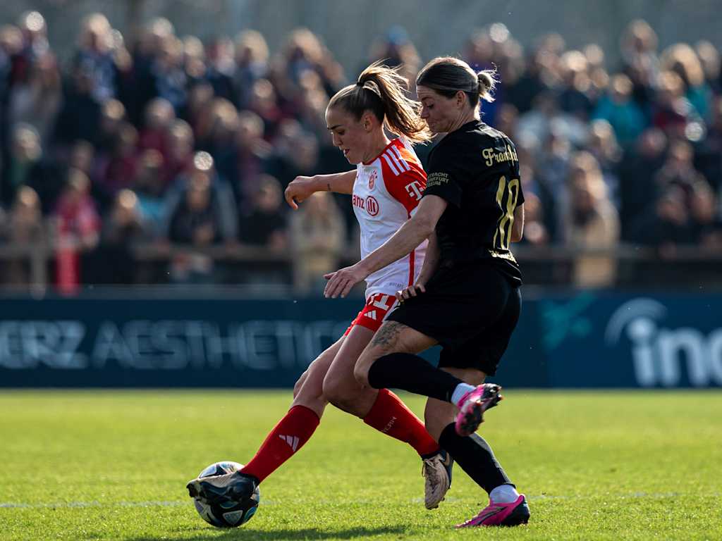 FC Bayern Frauen, Eintracht Frankfurt, DFB-Pokal-Halbfinale