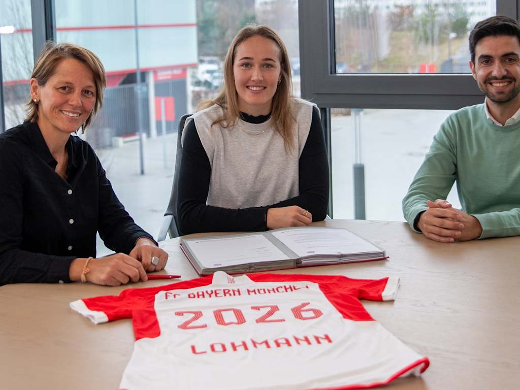 Sydney Lohmann von den FC Bayern Frauen