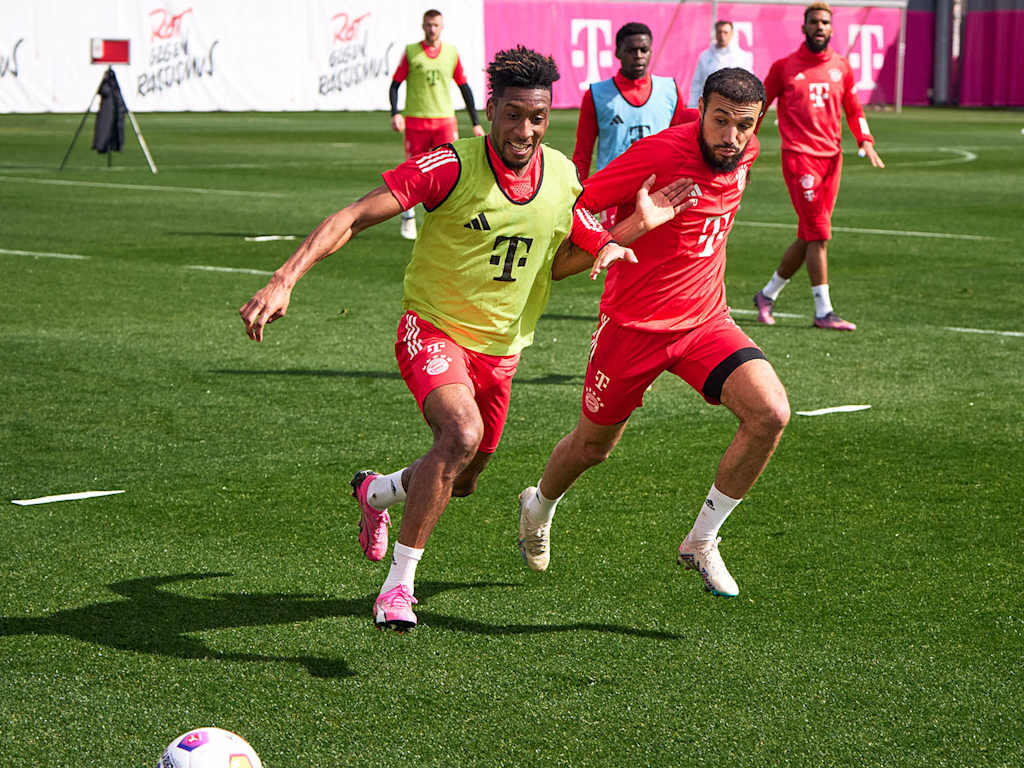 FC Bayern, Training, Coman, Mazraoui, Länderspielpause