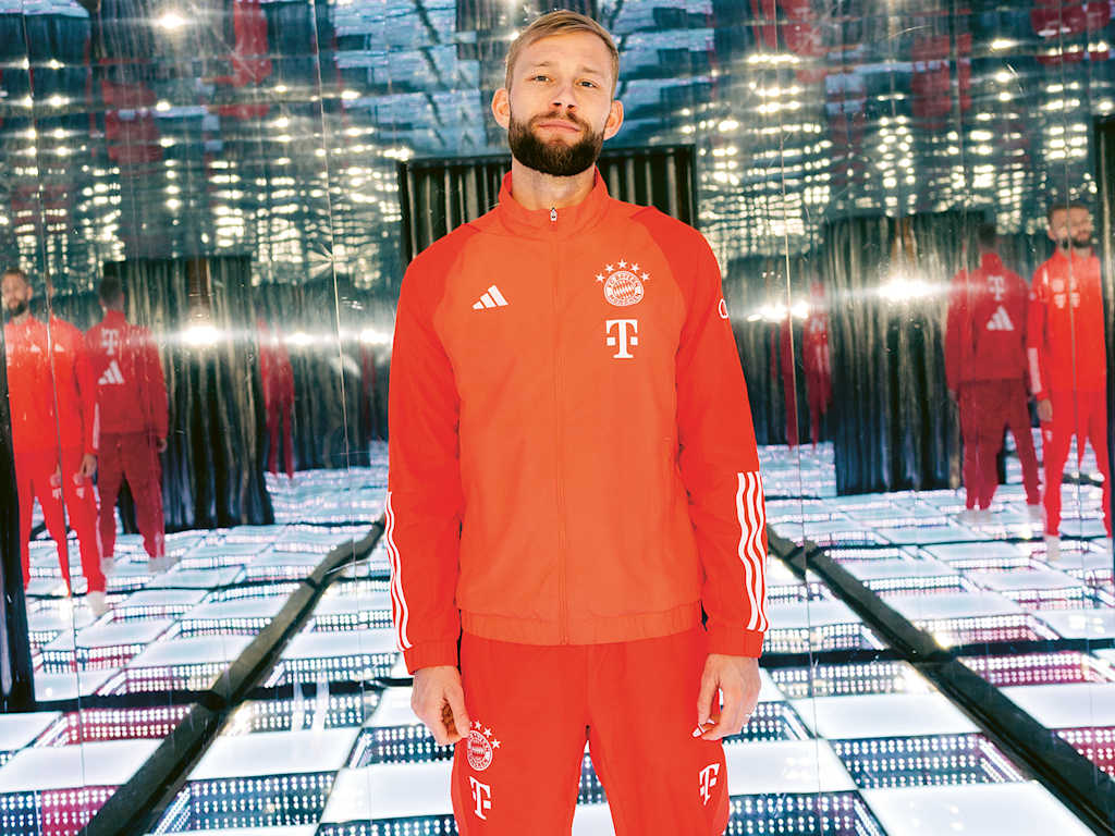 Konrad Laimer del FC Bayern München