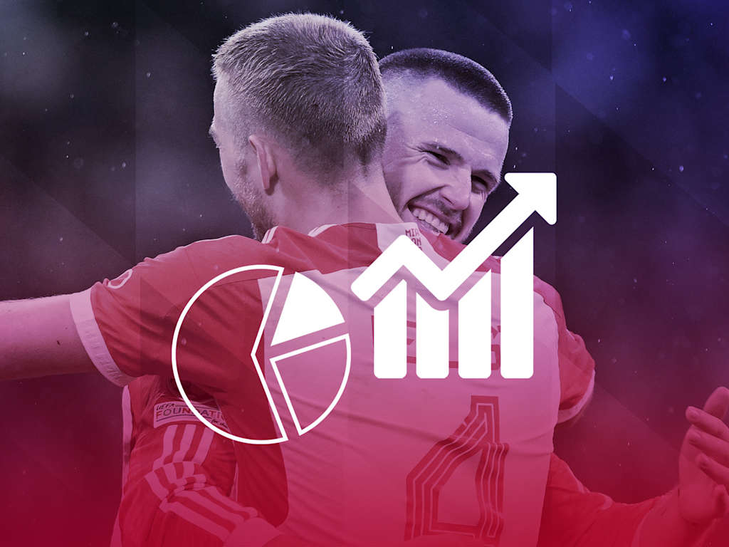 Cifras y datos del partido de Champions League entre el FC Bayern y el Arsenal FC
