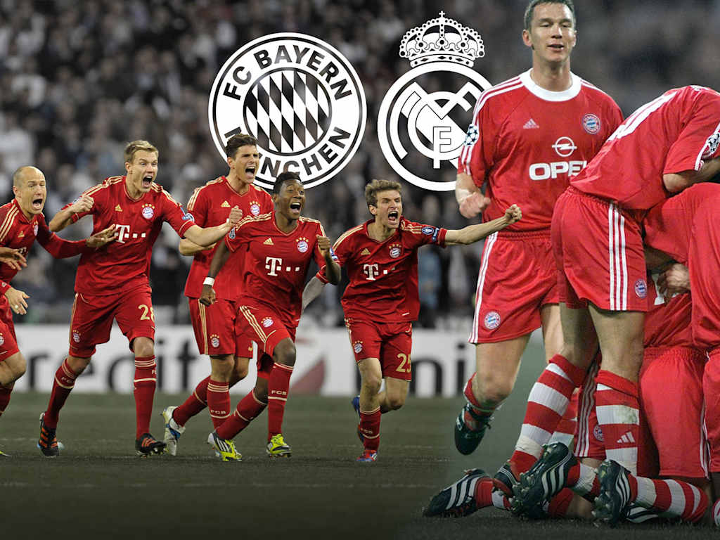 Mit FC Bayern TV PLUS kannst du jetzt sechs legendäre Spiele zwischen dem FC Bayern und Real Madrid in voller Länge anschauen