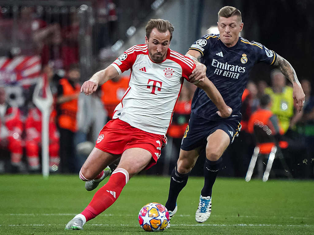 Jugada partido FC Bayern - Real Madrid Champions League