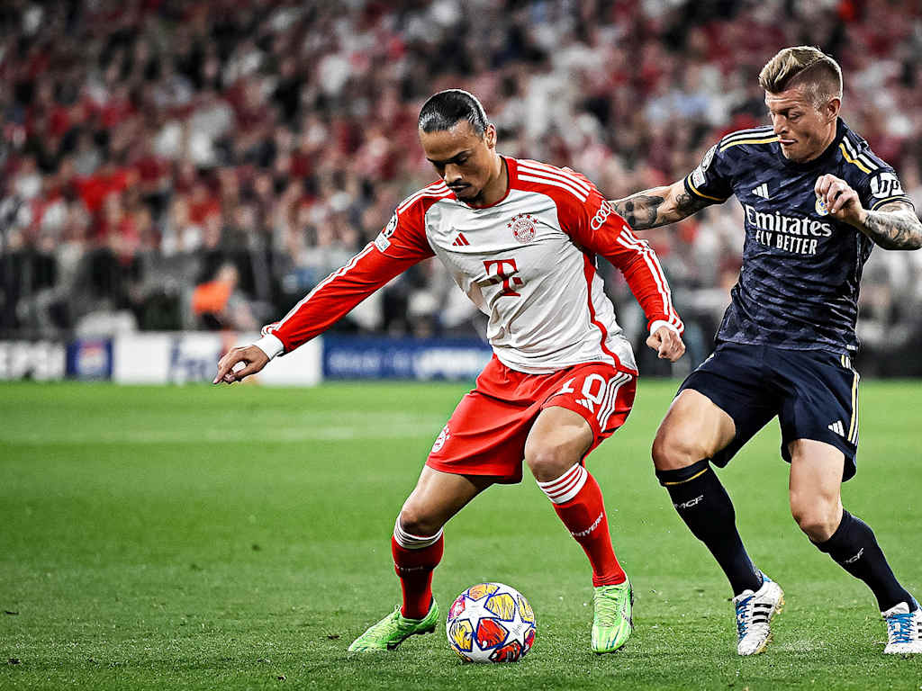 Szene aus dem Hinspiel im Champions League-Halbfinale des FC Bayern gegen Real Madrid