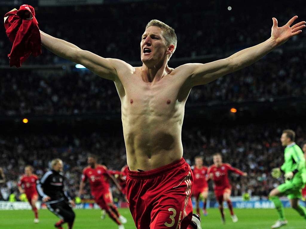 Bastian Schweinsteiger FC Bayern Real Madrid 2012