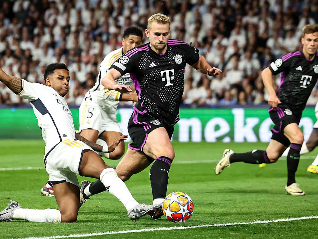 Szene aus dem Rückspiel im Champions League-Halbfinale des FC Bayern bei Real Madrid